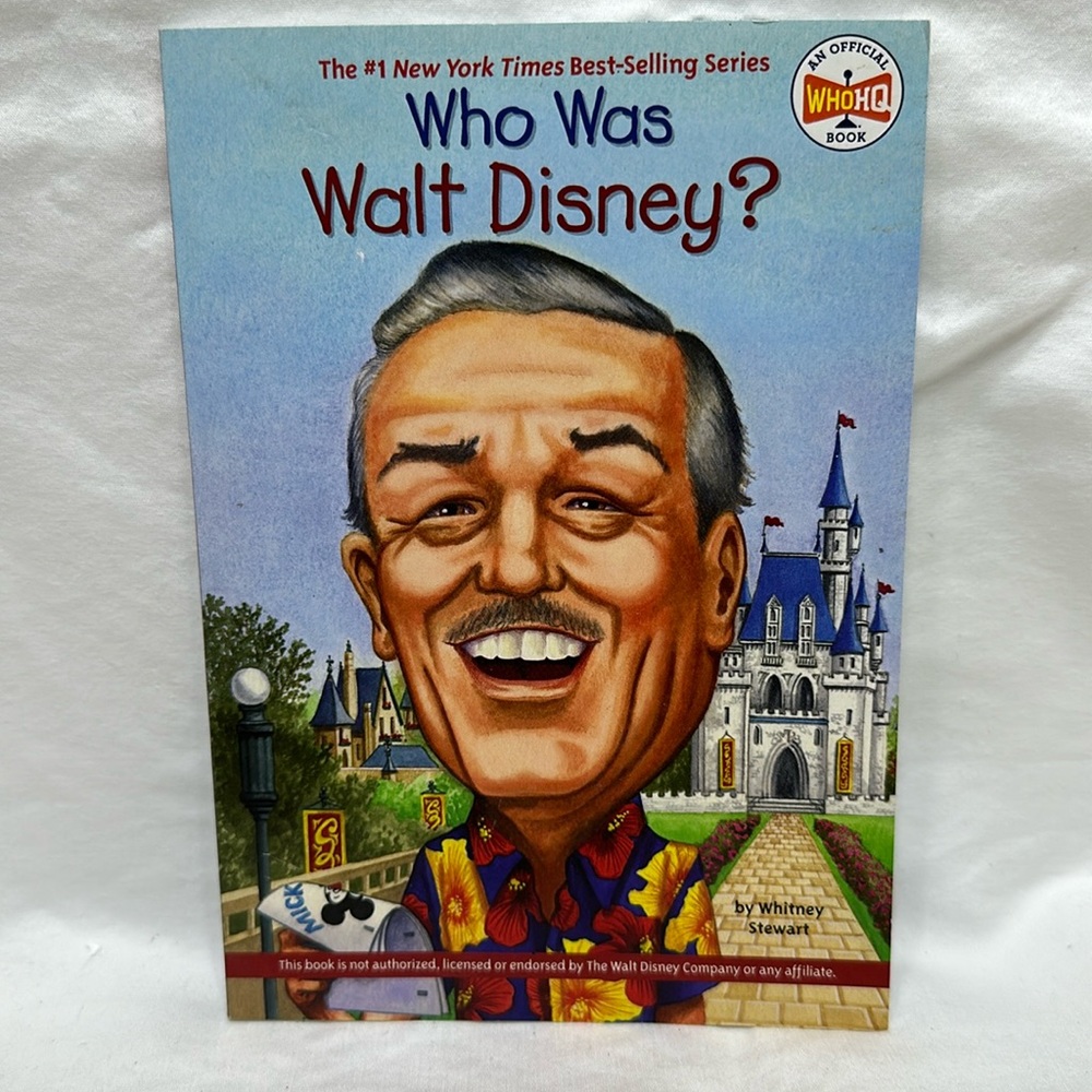 Who was Walt Disney? book